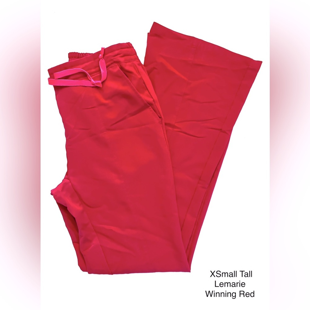 Figs Lemarie, Size XSmall Tall, Winning Red